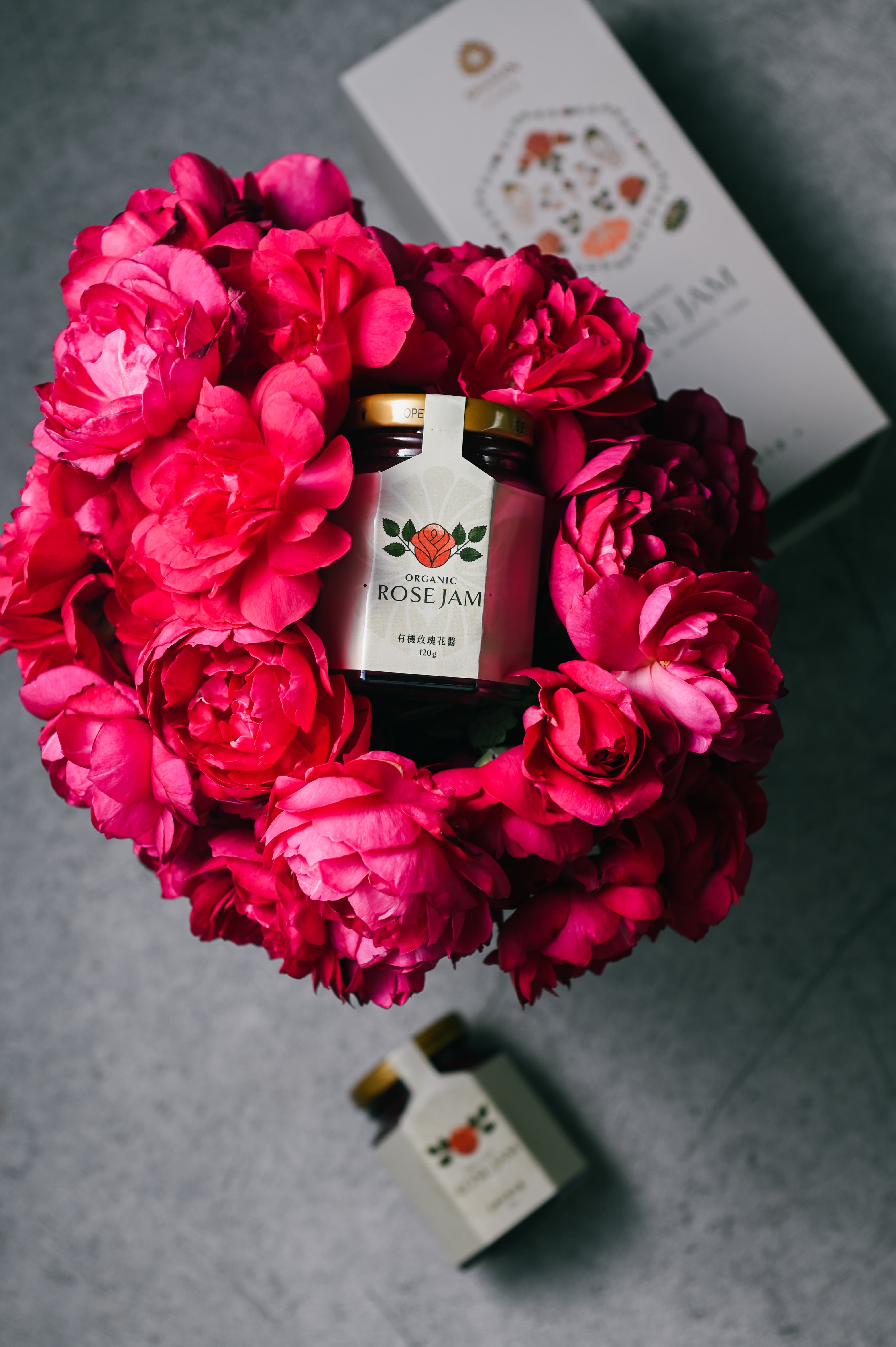 有機玫瑰花醬